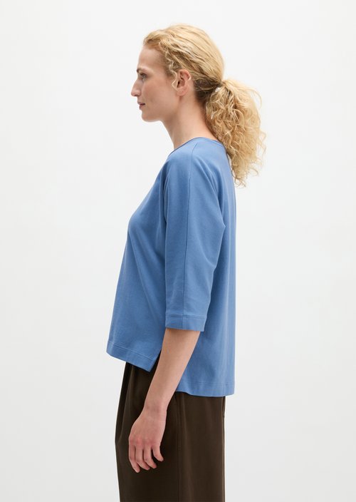 T-shirt oversize — Provincial Blue