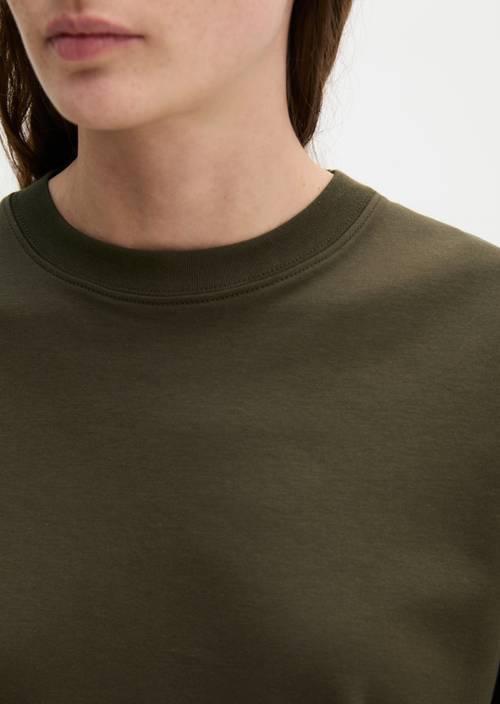 Relaxed T-shirt Mossy Earth in detail view