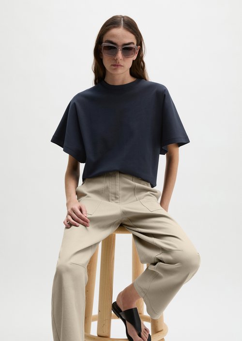 Relaxed T-shirt — Dark Navy