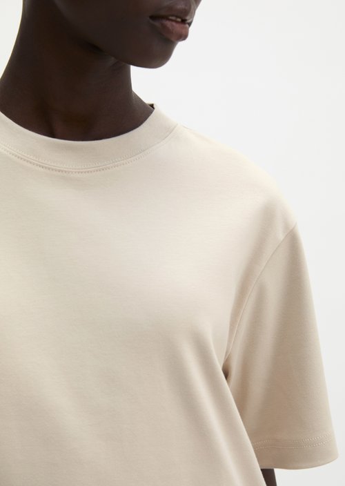 Relaxed T-shirt — Linen Beige