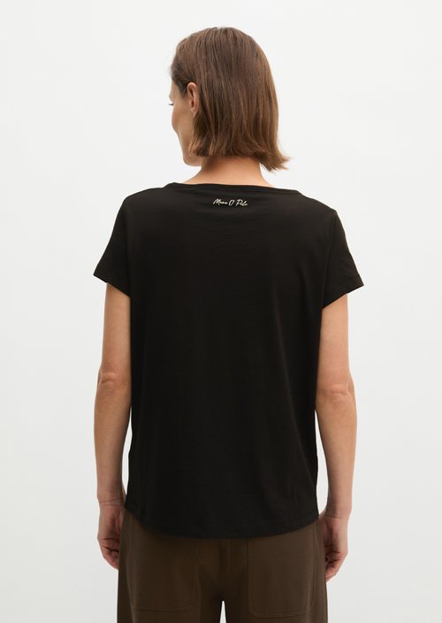 T-shirt regular — Black