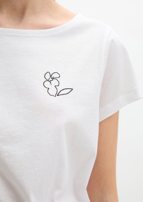 T-shirt regular — White