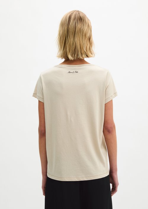 T-shirt regular — Linen Beige