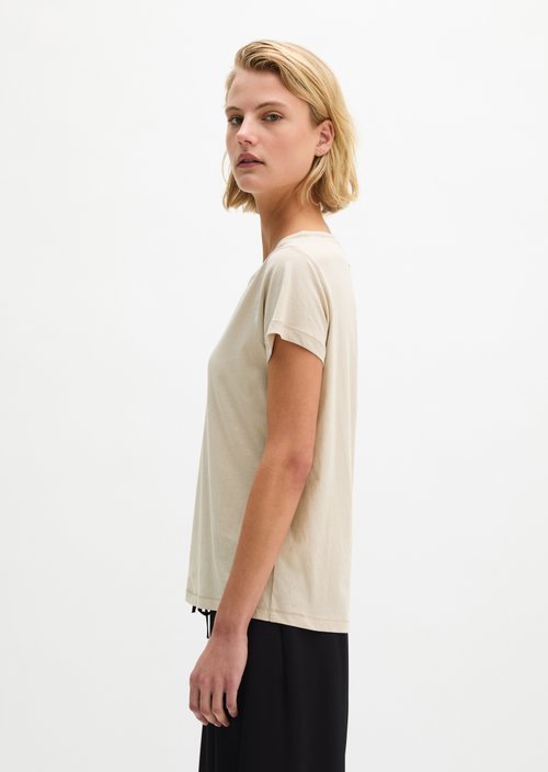 T-shirt regular — Linen Beige