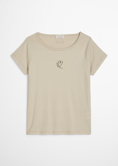 T-shirt regular — Linen Beige