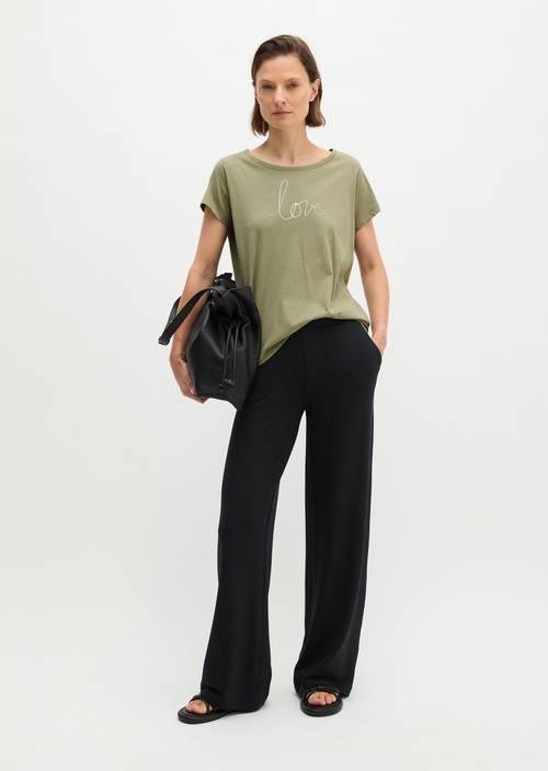 T-Shirt regular Pure Sage in Frontalansicht