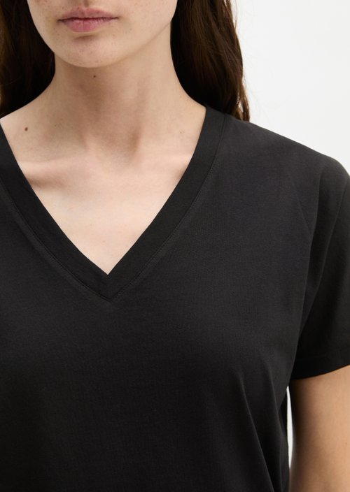 T-shirt regular — Black