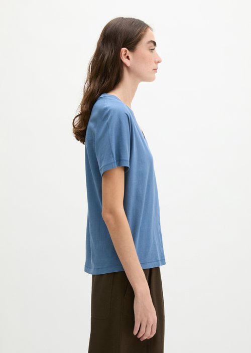 T-shirt regular — Provincial Blue