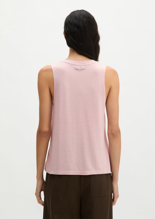Regular jersey top — Mild Rose