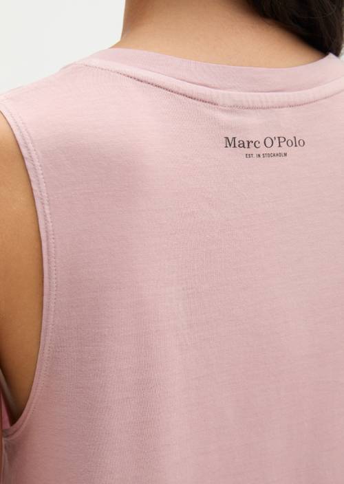Regular jersey top Mild Rose in detail view