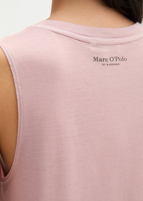 Regular jersey top — Mild Rose