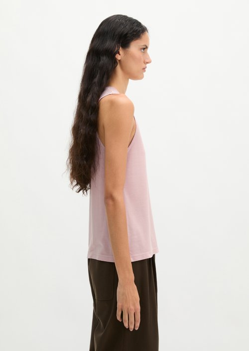 Regular jersey top — Mild Rose