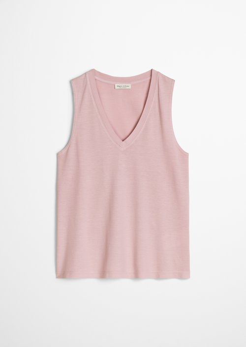 Regular jersey top — Mild Rose