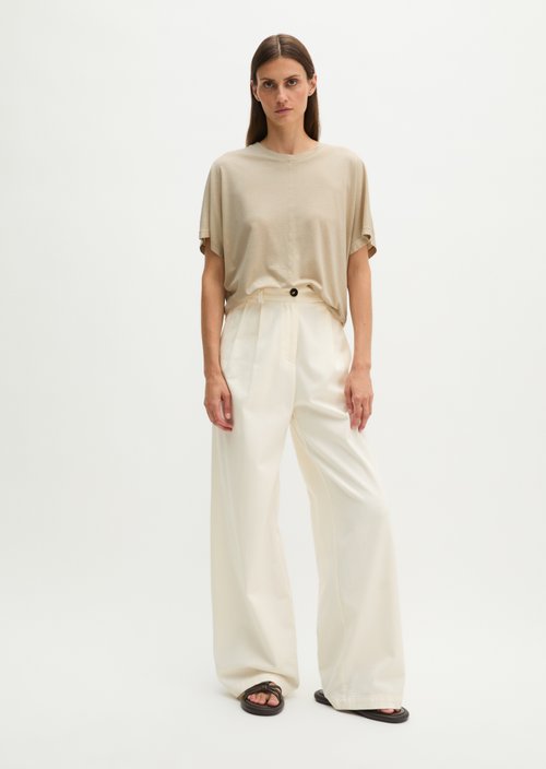 T-shirt regular — Linen Beige