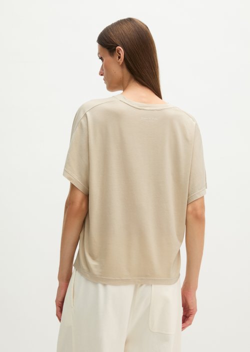 T-shirt regular — Linen Beige