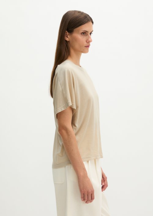 T-shirt regular — Linen Beige