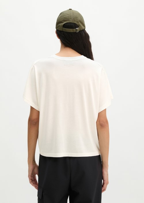T-shirt regular — White Cotton