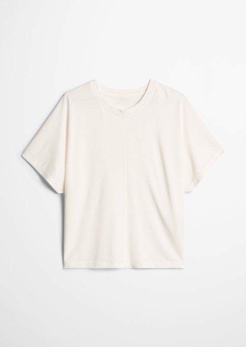 T-shirt regular — White Cotton