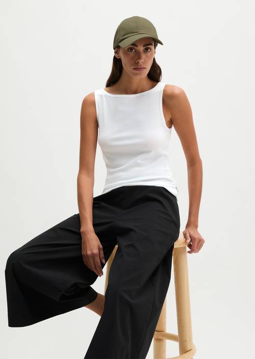Tanktop regular White in Frontalansicht