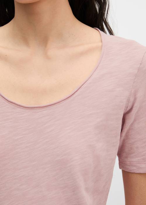 T-Shirt regular Mild Rose in Detailansicht