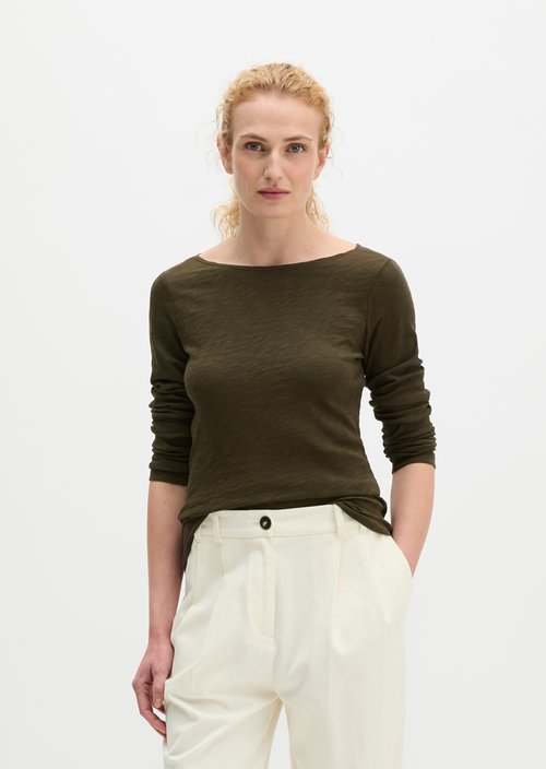 Submarine Long-Sleeve Shirt, Regular Fit — Mossy Earth