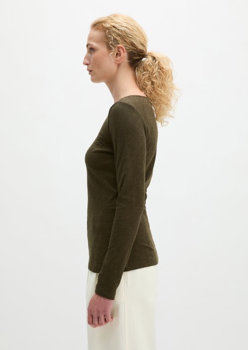Submarine Long-Sleeve Shirt, Regular Fit — Mossy Earth