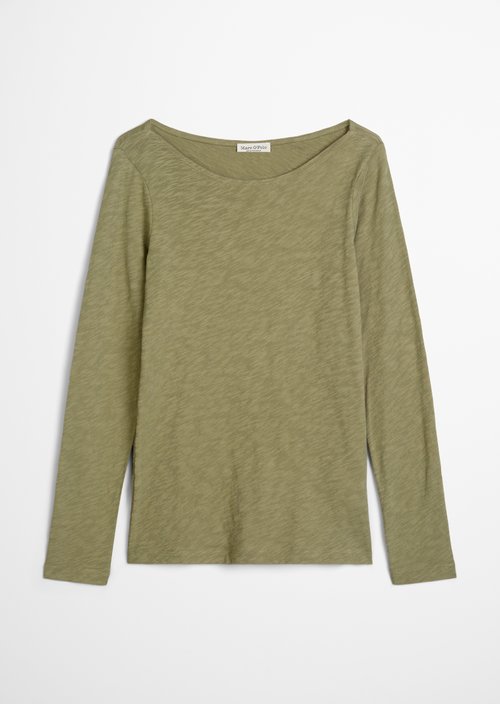 Submarine Long-Sleeve Shirt, Regular Fit — Pure Sage