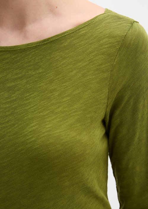 Submarine Long-Sleeve Shirt, Regular Fit — Shaded Fern