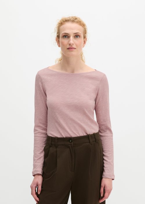 Submarine Long-Sleeve Shirt, Regular Fit — Mild Rose