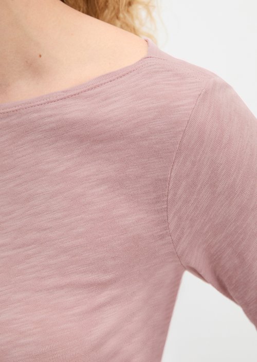 Submarine Long-Sleeve Shirt, Regular Fit — Mild Rose