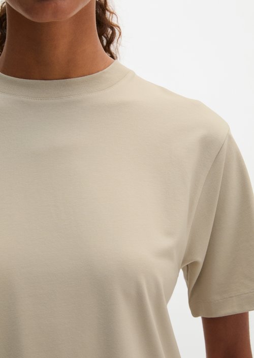 Relaxed T-shirt — Linen Beige