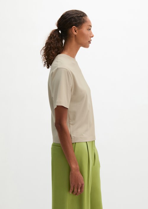 Relaxed T-shirt — Linen Beige