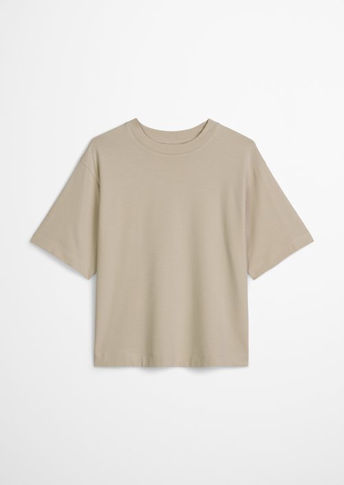 Relaxed T-shirt — Linen Beige