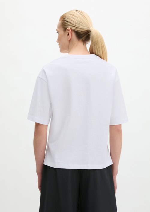 Oversized boxy sweatshirt — White