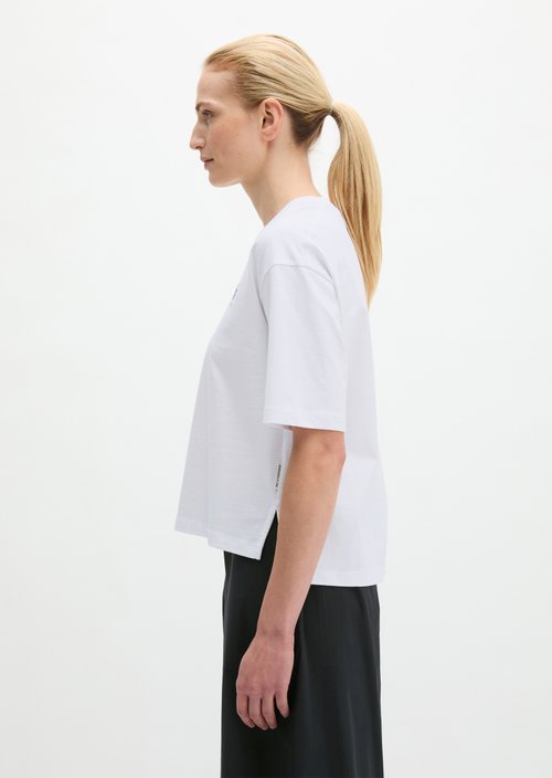 Oversized boxy sweatshirt — White