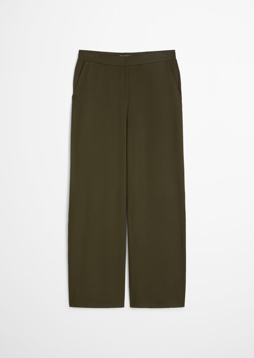 Jersey pants wide — Mossy Earth