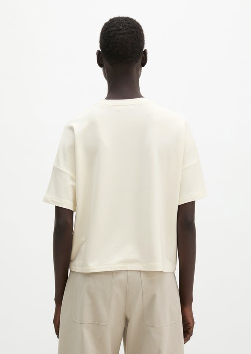 T-shirt oversize — White Cotton