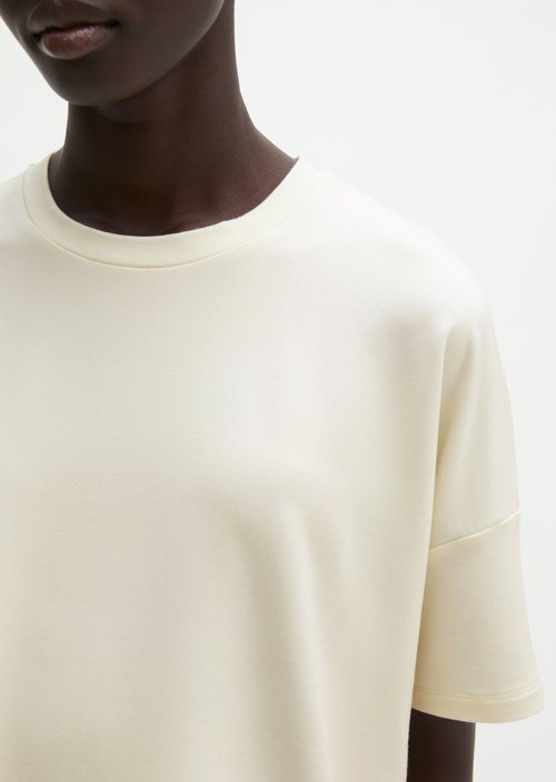 T-shirt oversize — White Cotton