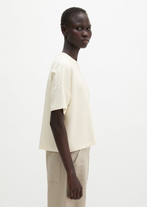 T-shirt oversize — White Cotton
