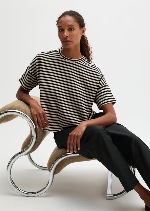 T-shirt oversize — Light Brown