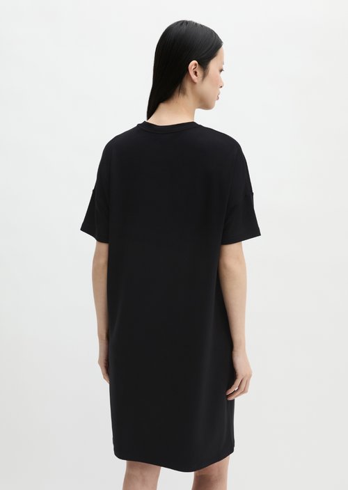 Oversize sweat dress — Black