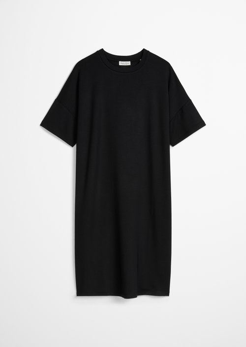 Oversize sweat dress — Black