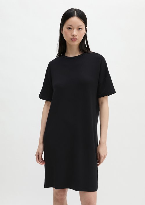 Oversize sweat dress — Black