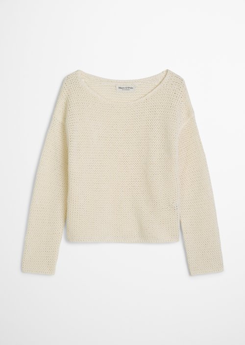 Sweater loose — White Cotton
