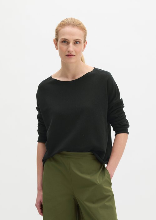 Oversized sweater — Black