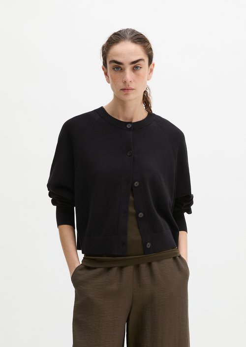 Cardigan oversized — Black