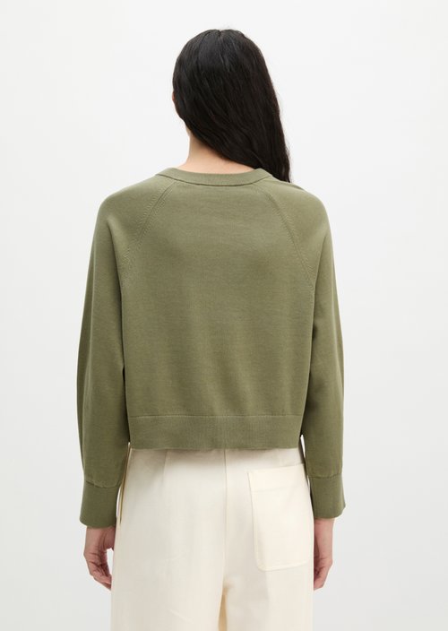 Cardigan oversized — Pure Sage