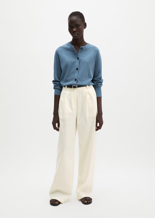 Cardigan oversized — Provincial Blue
