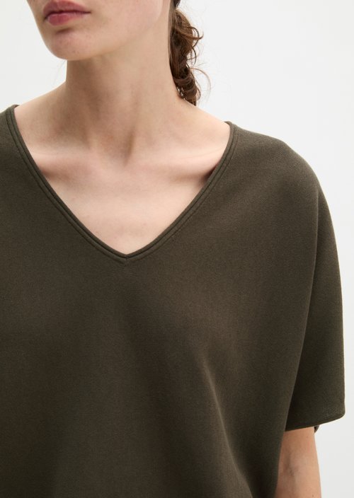 Short sleeve sweater loose — Mossy Earth