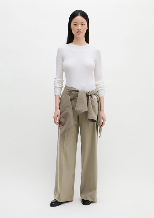 DFB Travel Collection Sweater — Silky White